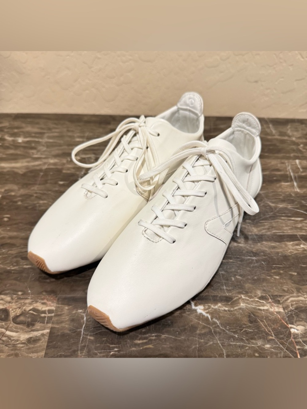 NEW Rag & Bone Slim Retro Runner Leather Sneakers